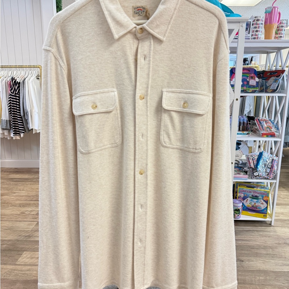 Faherty - Legend™ Sweater Shirt -Button-Up Double Pocket Shirt